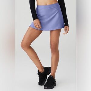 Alo Yoga Airlift Timeless Mini Skirt Infinity Blue XS Athletic High Rise Active
